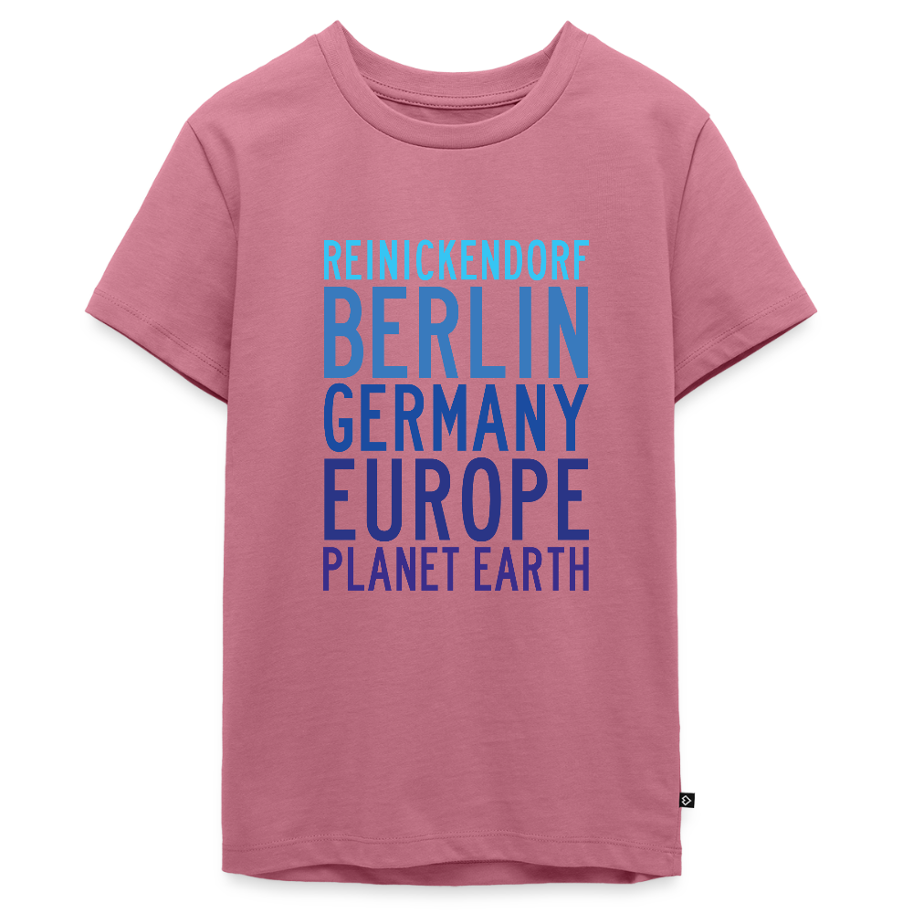Reinickendorf Planet Earth - Teenager Premium T-Shirt - Mauve