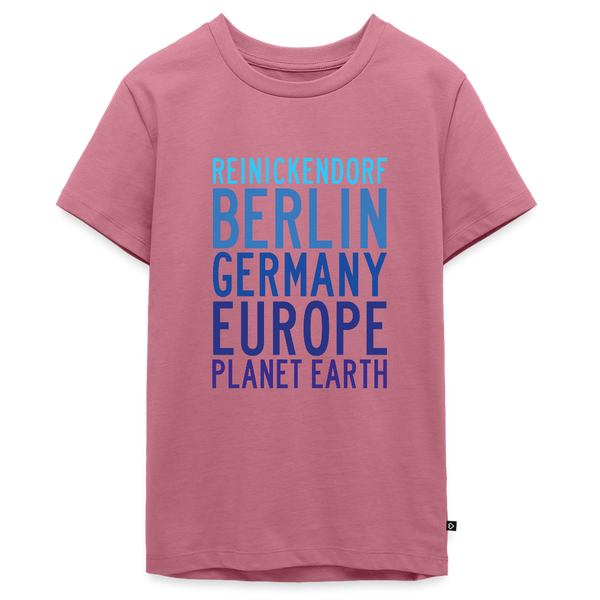 Reinickendorf Planet Earth - Teenager Premium T-Shirt - Mauve