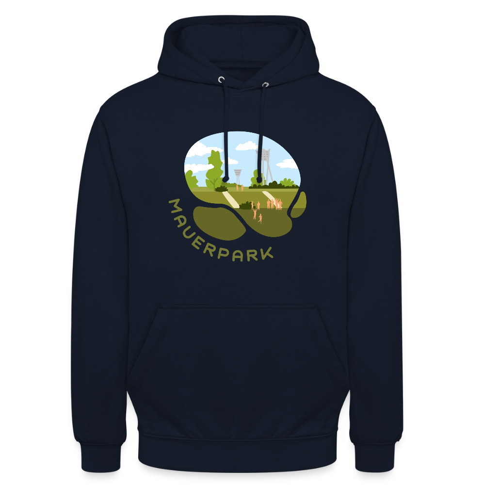 Mauerpark - Unisex Hoodie - Navy