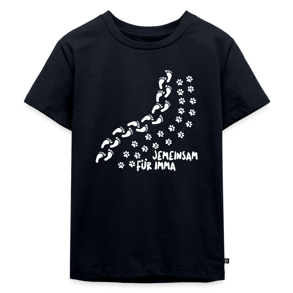 Jemeinsam Für Imma - Kinder Premium T-Shirt - Navy