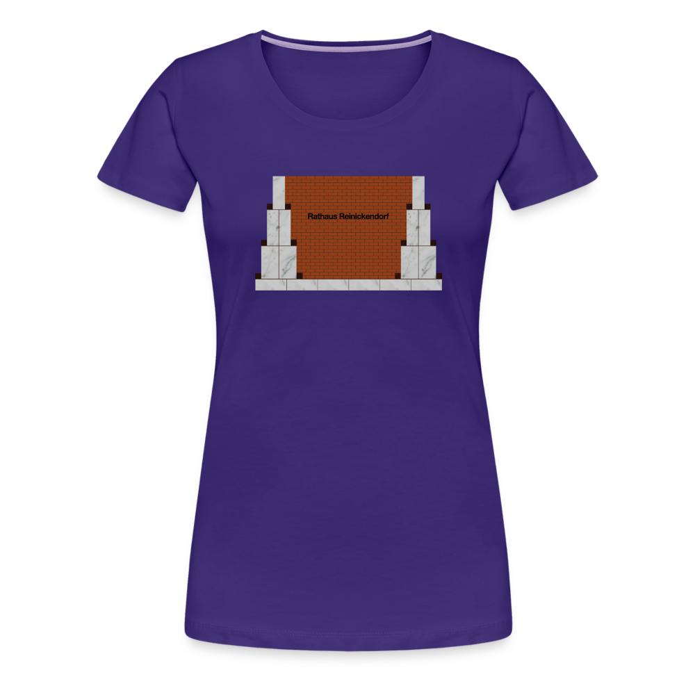Rathaus Reinickendorf - Frauen Premium T-Shirt - Lila