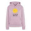 Ick fühl mir prima - Frauen Premium Hoodie - Altrosa