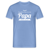 Opa wees allet - Männer Premium T-Shirt - carolina blue