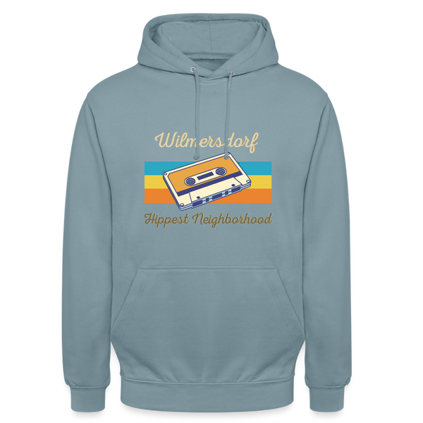 Wilmersdorf Hippest Neighborhood - Unisex Hoodie - Nebelblau