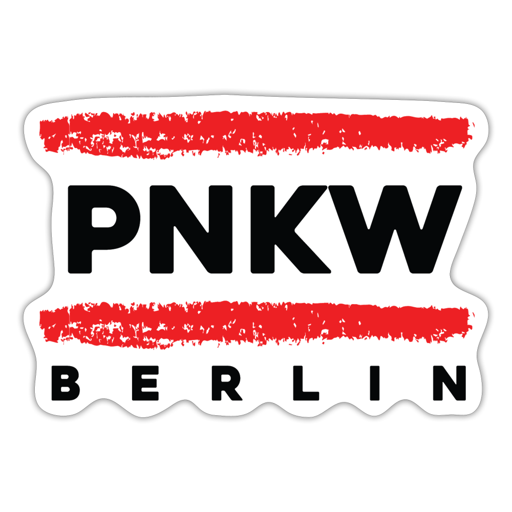 PNKW - Aufkleber - Mattweiß