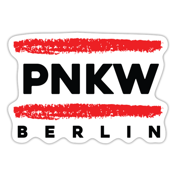 PNKW - Aufkleber - Mattweiß