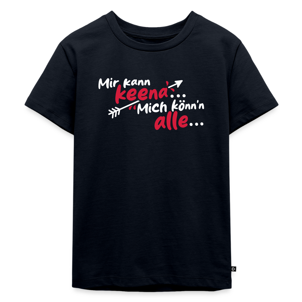 Mir kann keena... Mich könn'n alle... - Kinder Premium T-Shirt - Navy
