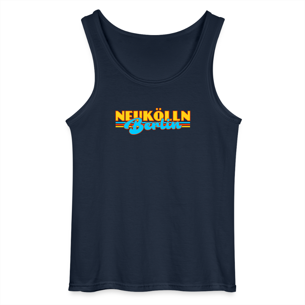 Neukölln Berlin Retro - Männer Tank Top - Navy