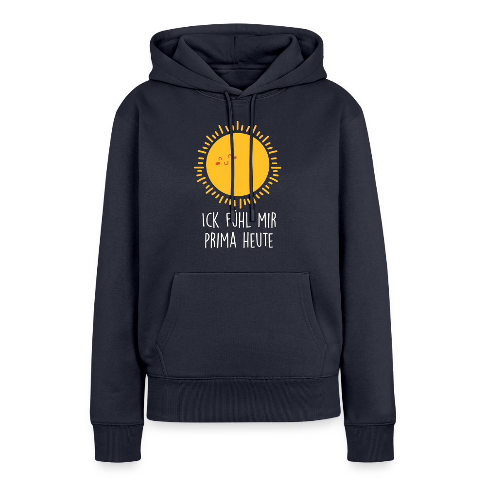 Ick fühl mir prima - Frauen Premium Hoodie - Navy