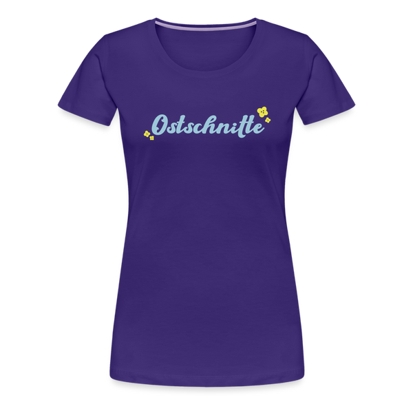 Ostschnitte - Frauen Premium T-Shirt - Lila
