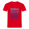 Neukölln Planet Earth - Männer Premium T-Shirt - Rot