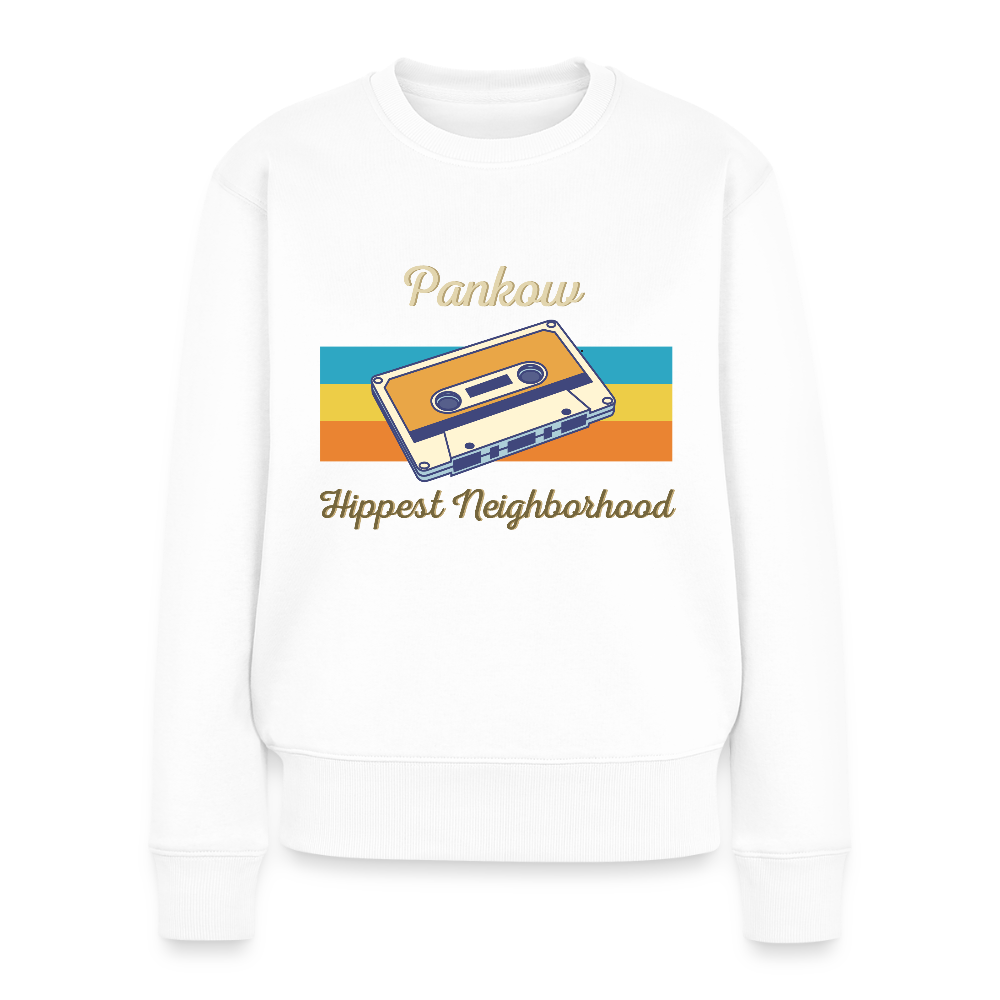 Pankow Hippest Neighborhood - Frauen Premium Pullover - Weiß