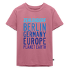 Zehlendorf Planet Earth - Kinder Premium T-Shirt - Mauve