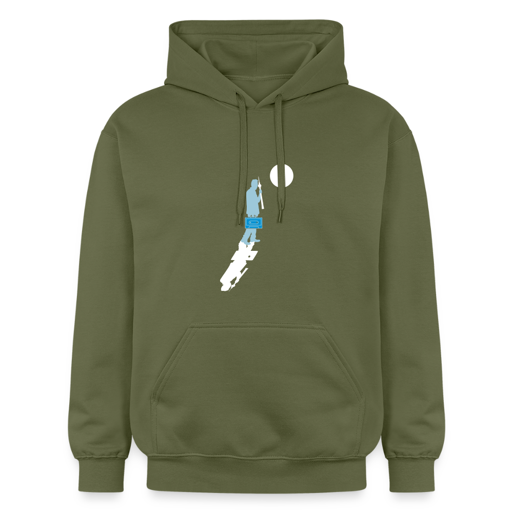 Unterwegs in Berlin - Hoodie - Militärgrün