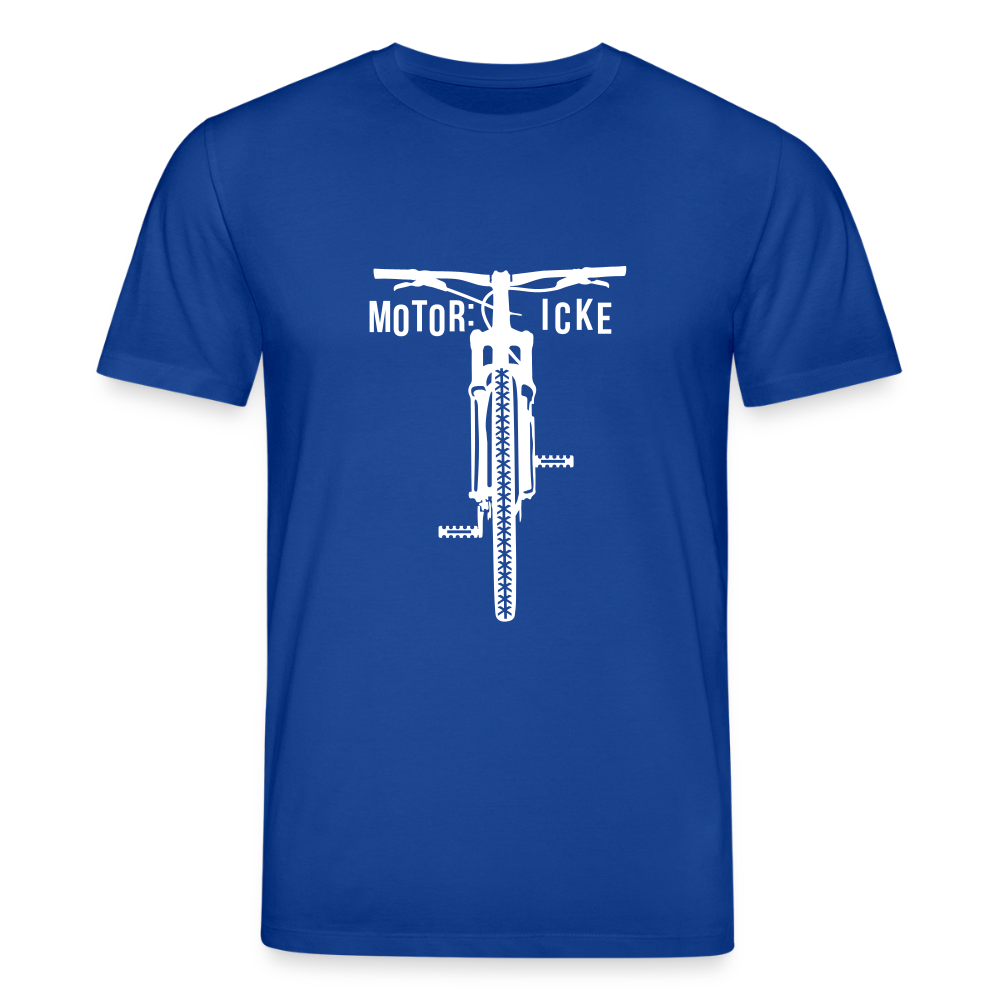 Motor icke - Unisex Bio T-Shirt - Dunkelblau