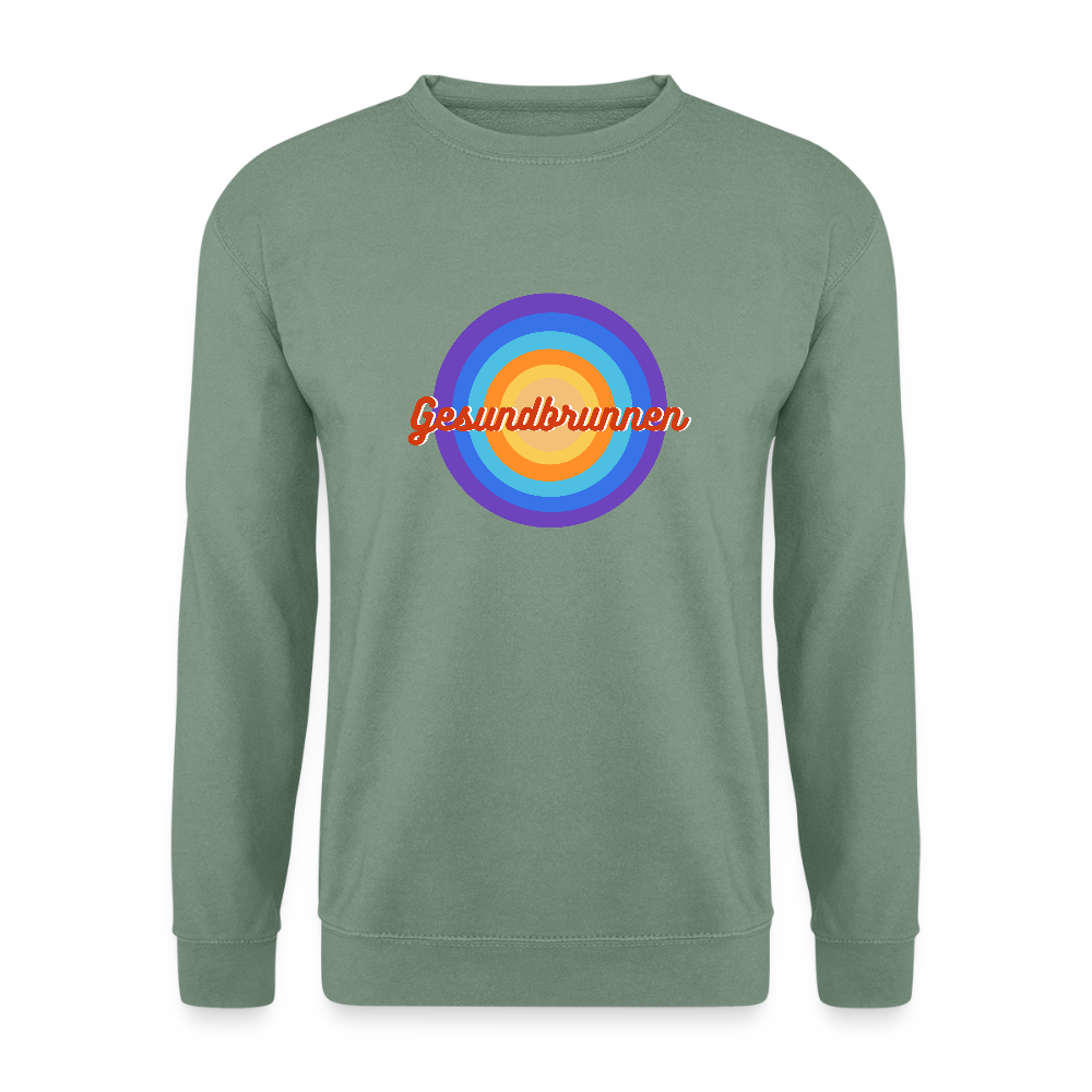 Gesundbrunnen Retro - Unisex Pullover - Graugrün