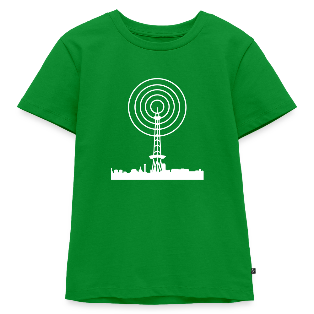 Funkturm im Fokus - Kinder Premium T-Shirt - Grün