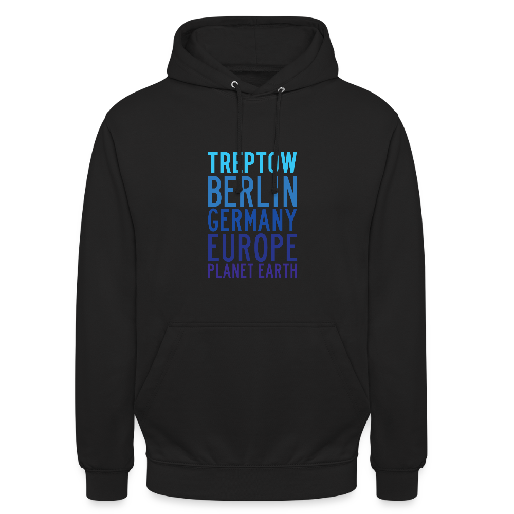 Treptow Planet Earth - Unisex Hoodie - Schwarz