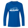 Mach ma’ halblang! - Frauen Sport Langarmshirt - Royalblau