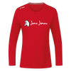 Janz Jenau - Frauen Sport Langarmshirt - Rot