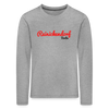 Reinickendorf Berlin - Kinder Langarmshirt - Grau meliert