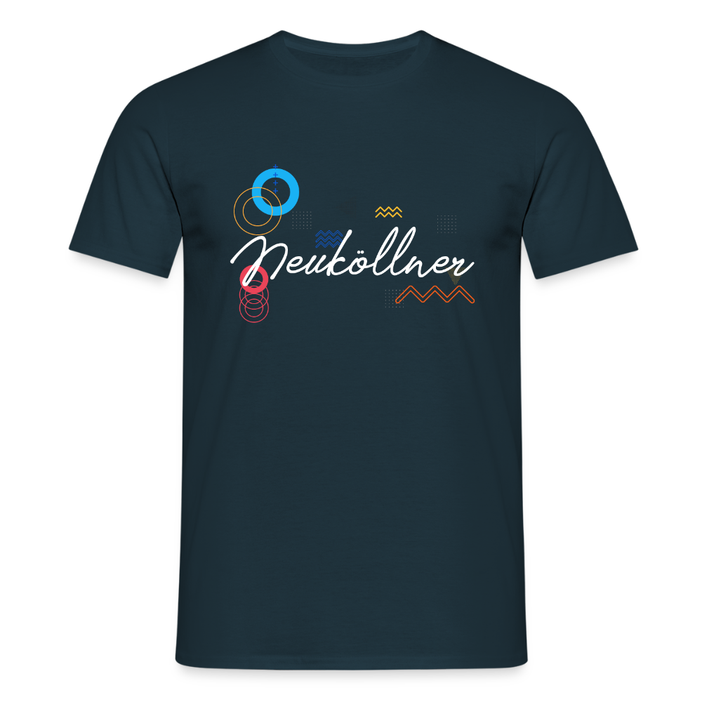 Neuköllner - Männer Premium T-Shirt - Navy