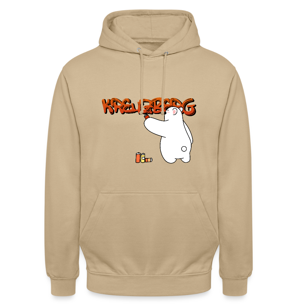 Kreuzberg Graffiti - Unisex Hoodie - Beige