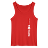 Fernsehturm Zick zack - Männer Tank Top - Rot