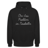 One Less Problem in Neukölln - Unisex Hoodie - Schwarz