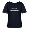 Knalltüte - Relaxed Rundhals Frauen Bio-T-Shirt - Navy