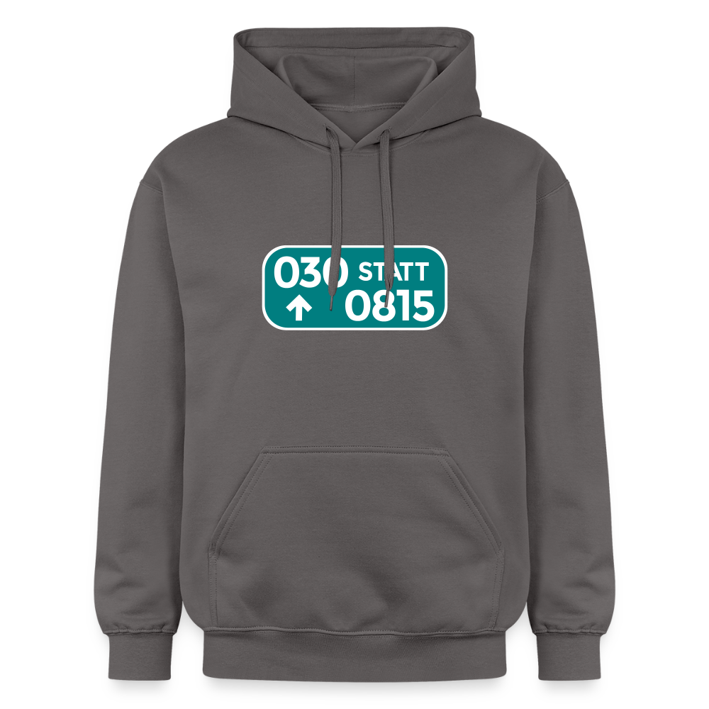 030 statt 0815 - Hoodie - Dunkelgrau
