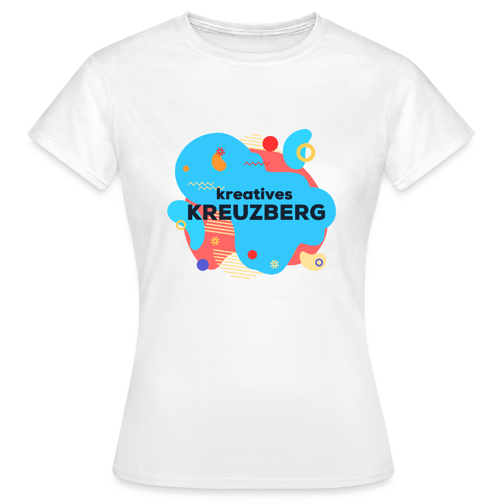 Kreatives Kreuzberg - Frauen Premium T-Shirt - Weiß