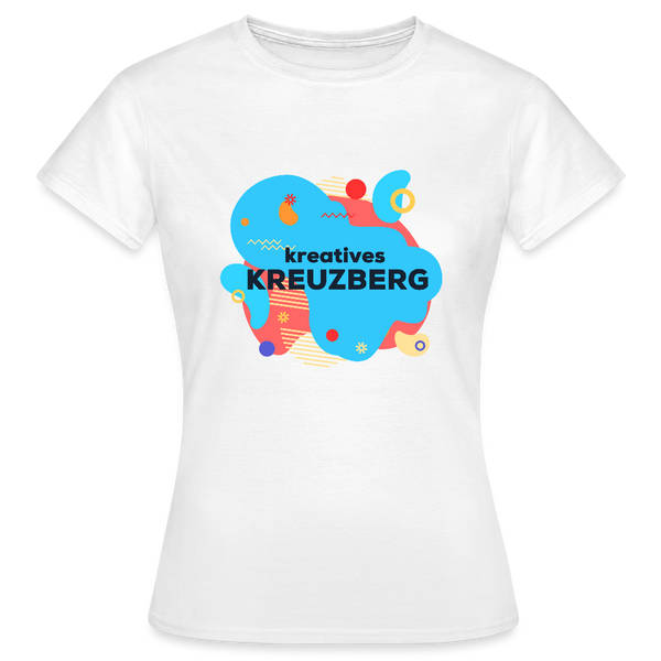 Kreatives Kreuzberg - Frauen Premium T-Shirt - Weiß