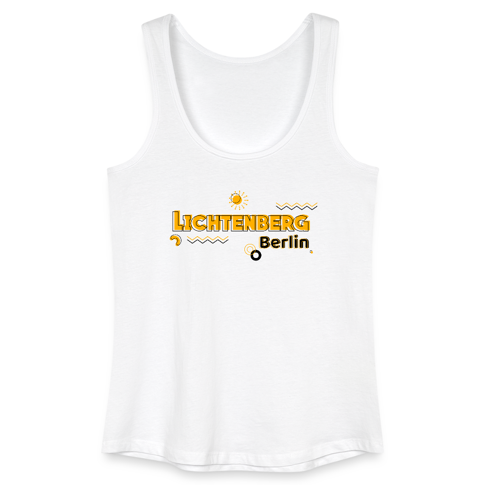 Lichtenberg - Frauen Bio Tank Top - Weiß