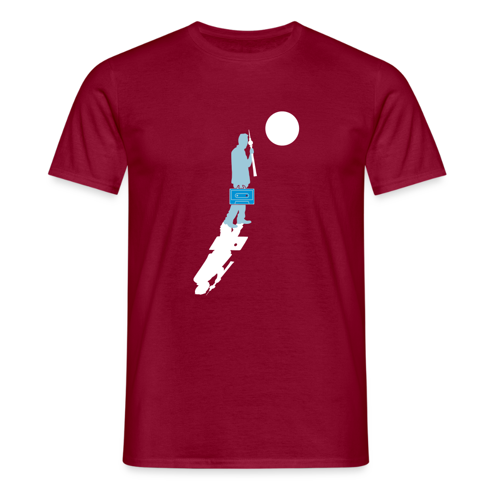 Unterwegs in Berlin - Männer Premium T-Shirt - Ziegelrot