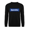 Spandau blau - Unisex Pullover - Schwarz