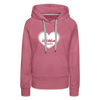 I love Berlin weiß - Frauen Premium Hoodie - Malve
