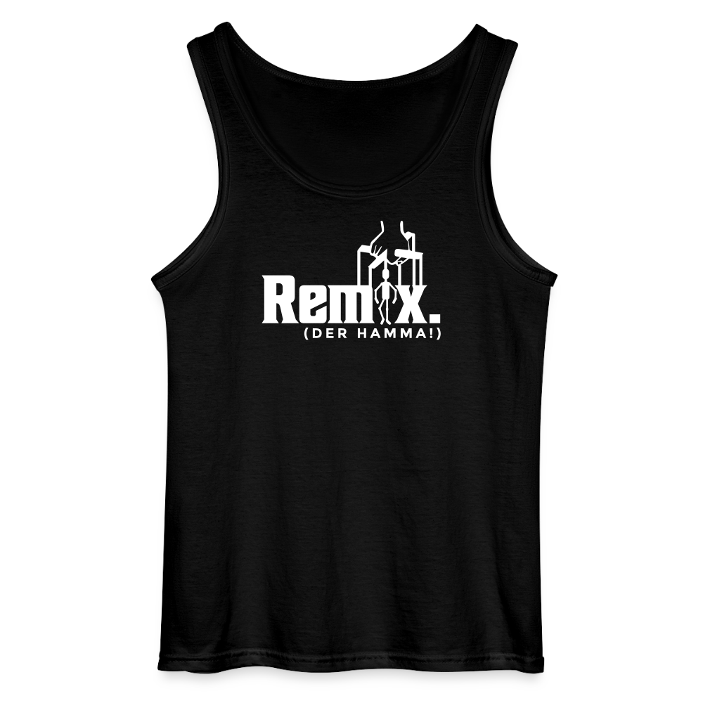 Remix. - Männer Tank Top - Schwarz