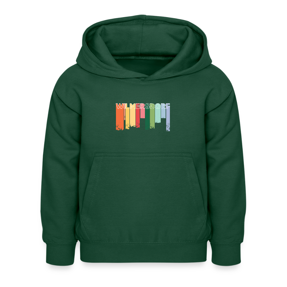 Wilmersdorf Regen - Kinder Hoodie - Flaschengrün