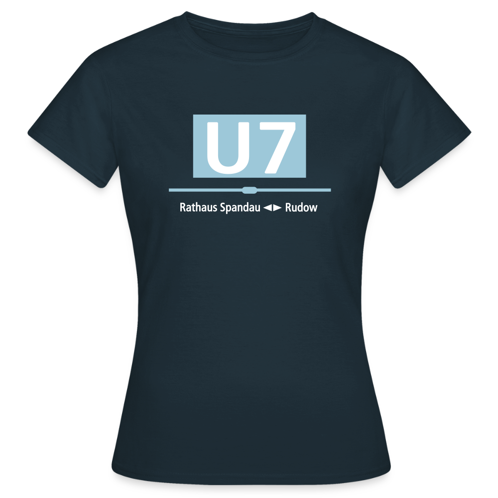 U7 - Frauen Premium T-Shirt - Navy