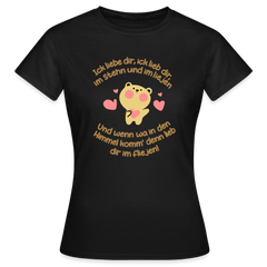 Im Stehn und im Liejen! - Frauen Premium T-Shirt