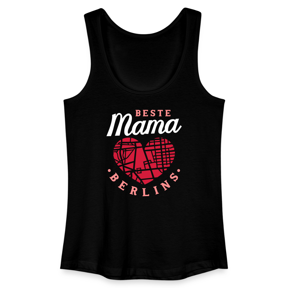 Beste Mama - Frauen Bio Tank Top - Schwarz