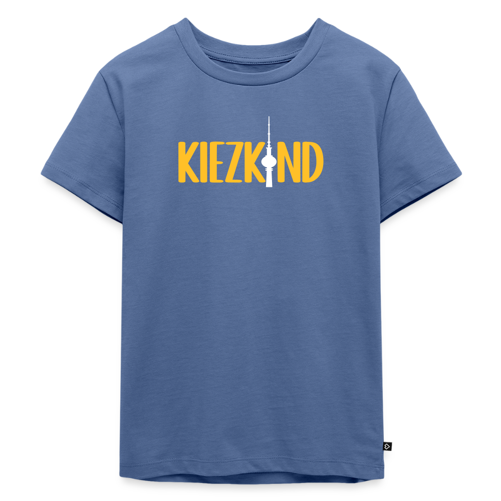 Kiezkind - Kinder Premium T-Shirt - Taubenblau