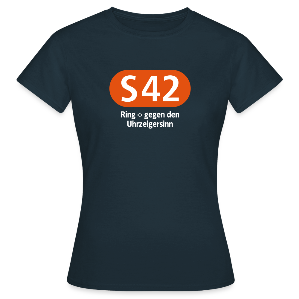 S42 - Frauen Premium T-Shirt - Navy