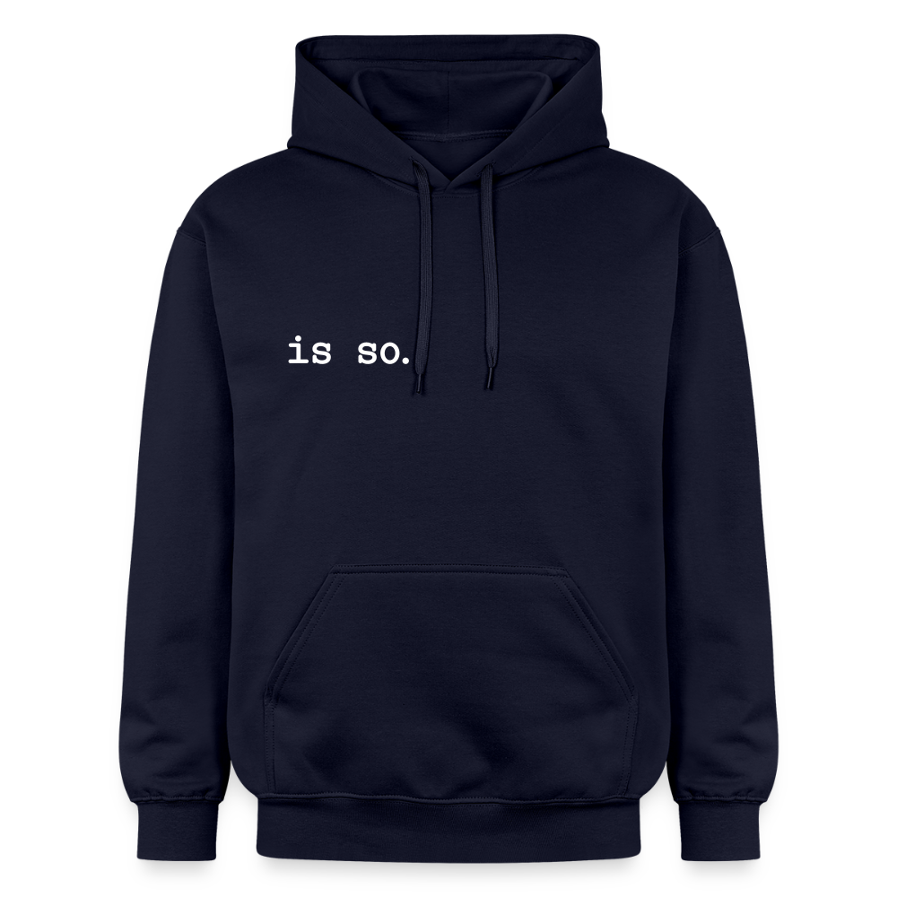 Is So - Hoodie - Navy
