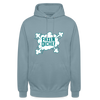 Faxen Dicke! - Unisex Hoodie - Nebelblau
