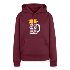 Ick kieke, staune, wunda mir, wie'n kühles Bier jefällt mir hier - Frauen Premium Hoodie