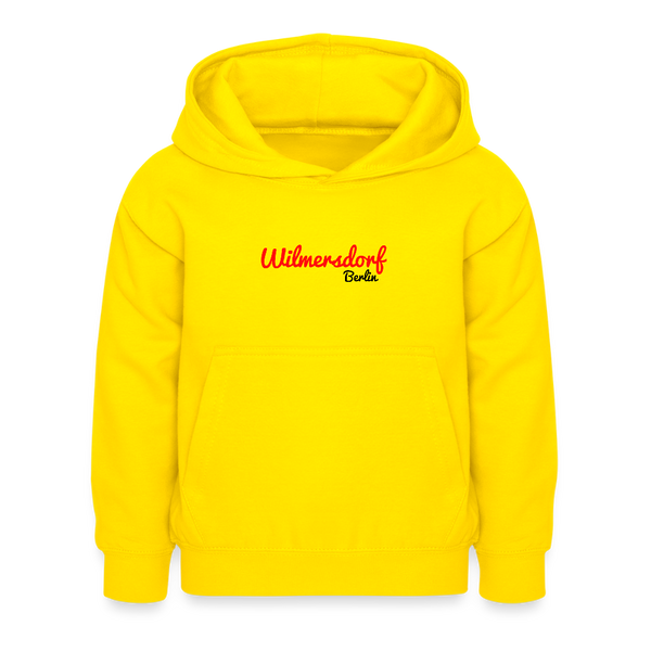 Wilmersdorf Berlin - Kinder Hoodie - Gelb