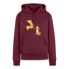 Nakedei - Frauen Premium Hoodie - Burgunderrot
