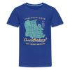 Chalkidiki oder Charlottenburg - Teenager Premium T-Shirt - Königsblau